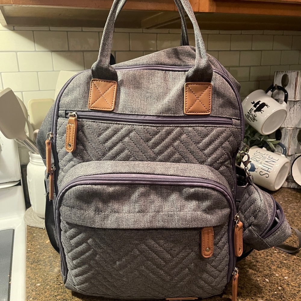 Diaper backpack